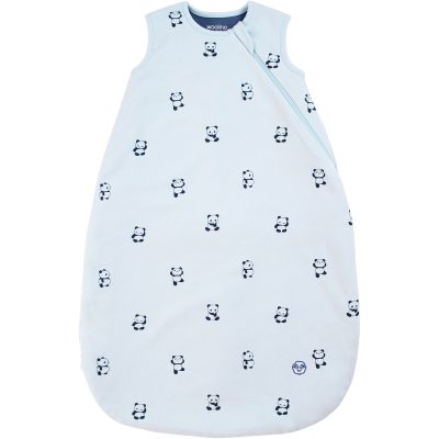 4 Season Classic Baby Sleeping Bag, Merino Wool & Organic Cotton, Panda