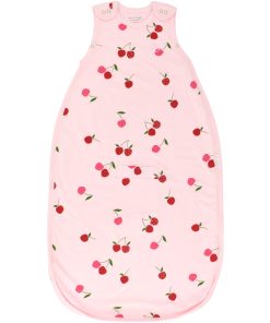 Ecolino Adjustable Toddler Sleep Bag, Organic Cotton, Universal Size: 2 - 4 Years, Cherry
