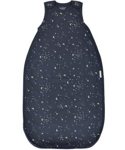 Ecolino Adjustable Baby Sleep Bag, Organic Cotton, Universal Size: 2 Months - 2 Years, Milky Way Ink