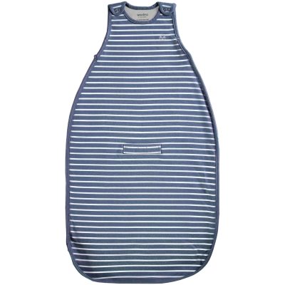 4 Season Ultimate Baby Sleep Bag, Merino Wool & Organic Cotton, Navy Blue