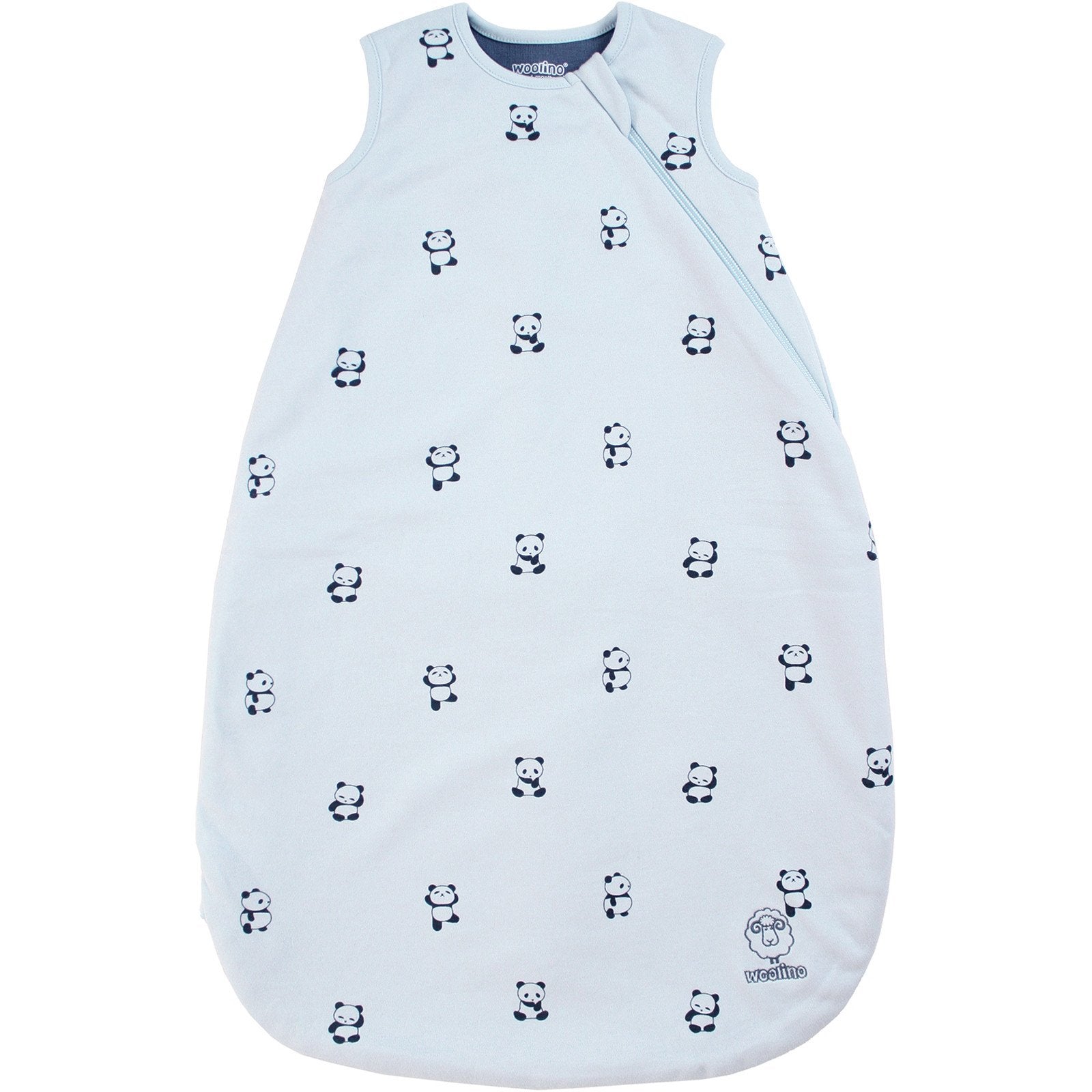Imperfect 4 Season Classic Baby Sleeping Bag, Merino Wool & Organic Cotton, Panda