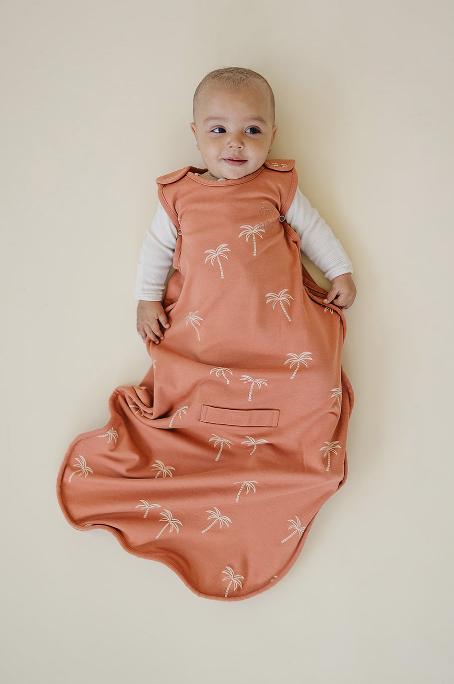 Ecolino Crib Sheet, 100% Organic Cotton, Oat - Image 5