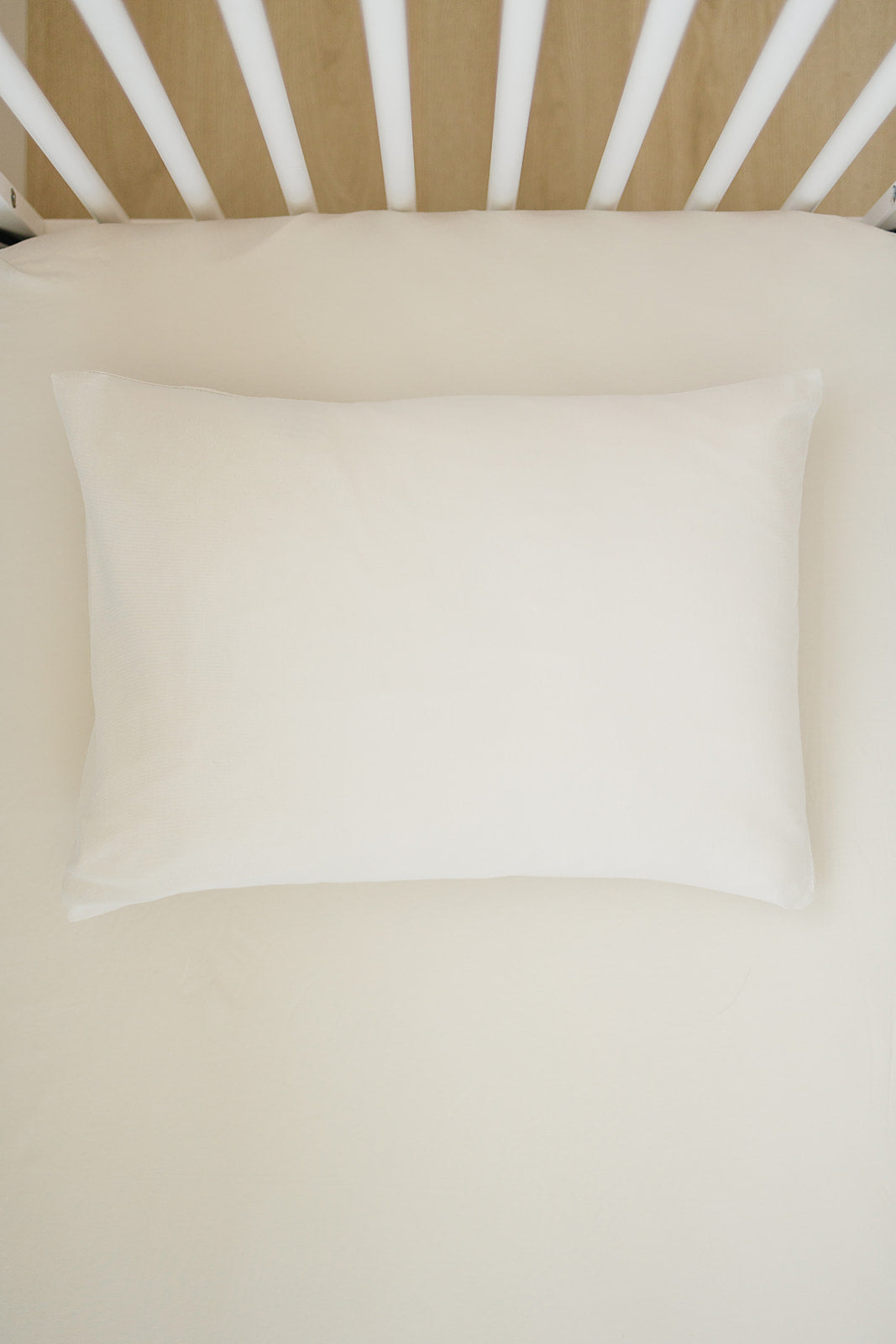 Ecolino Crib Sheet, 100% Organic Cotton, Oat - Image 4