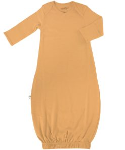 Imperfect Baby Gown, Merino Wool, 0-6 Months, Honey