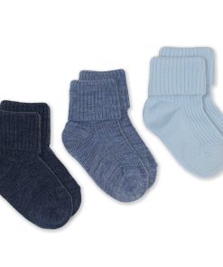 Imperfect Wool Socks, Baby and Toddler, Blue