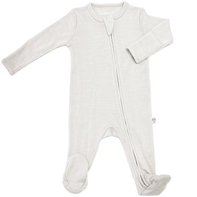 Footie Pajamas, Merino Wool, Oat