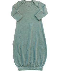 Imperfect Baby Gown, Merino Wool, 0-6 Months, Sage