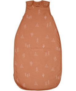 Ecolino Adjustable Baby Sleep Bag, Organic Cotton, Universal Size: 2 Months - 2 Years, Desert